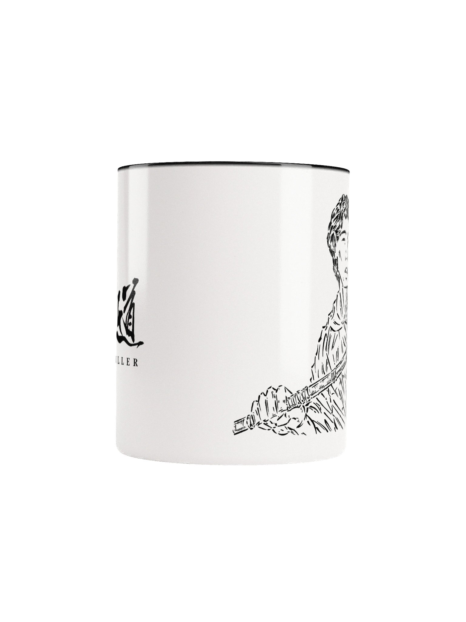 MEIFUMADO | Test | Black & White Mug product image (5)