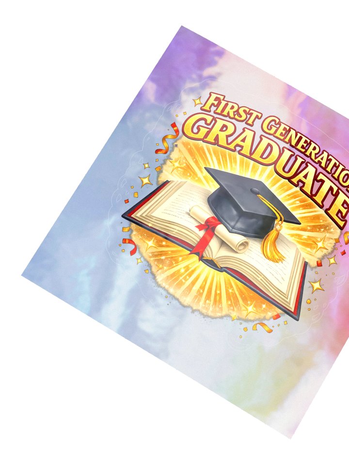 First Generation Graduate - Holographic Sticker product image (2)