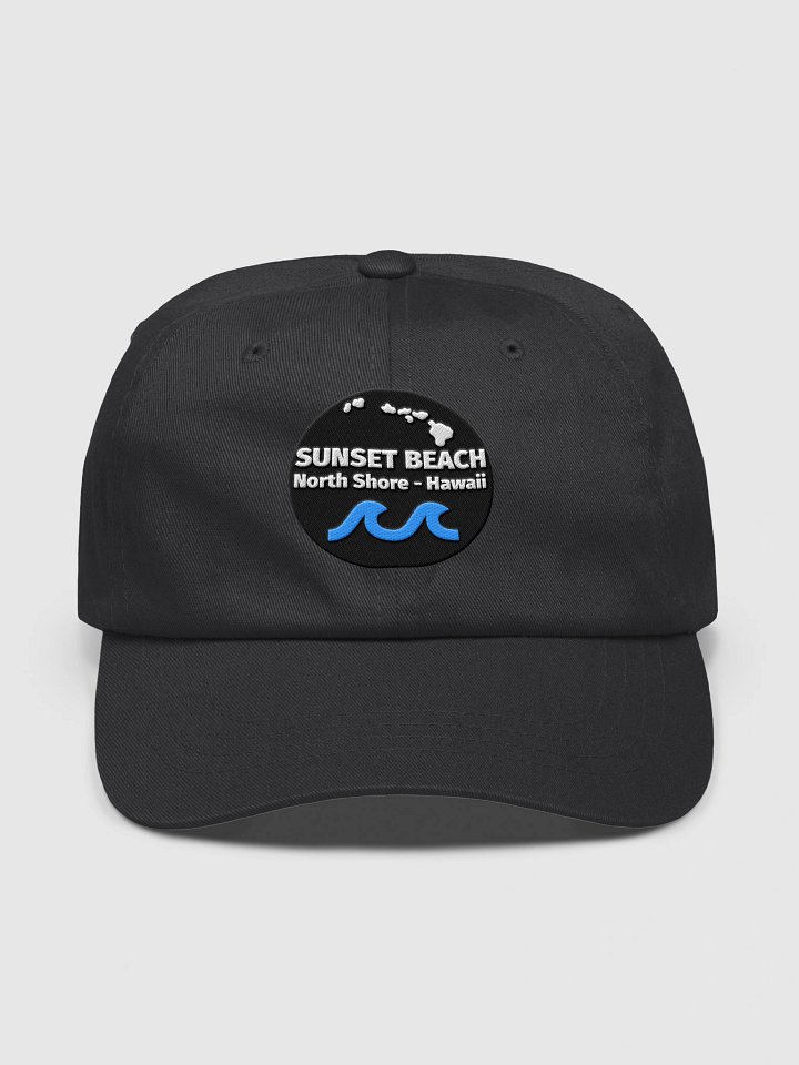 Sunset Beach, North Shore Hawaii - White Logo - Classic Dad Hat product image (1)