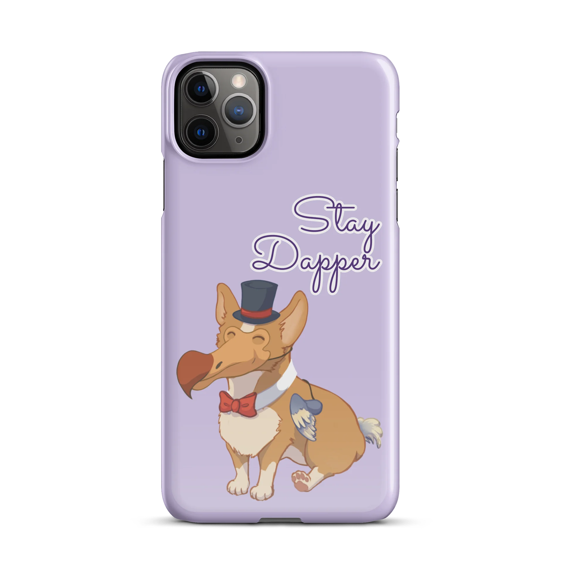 Dapper Dodo in Disguise Snap Case - Fog product image (59)
