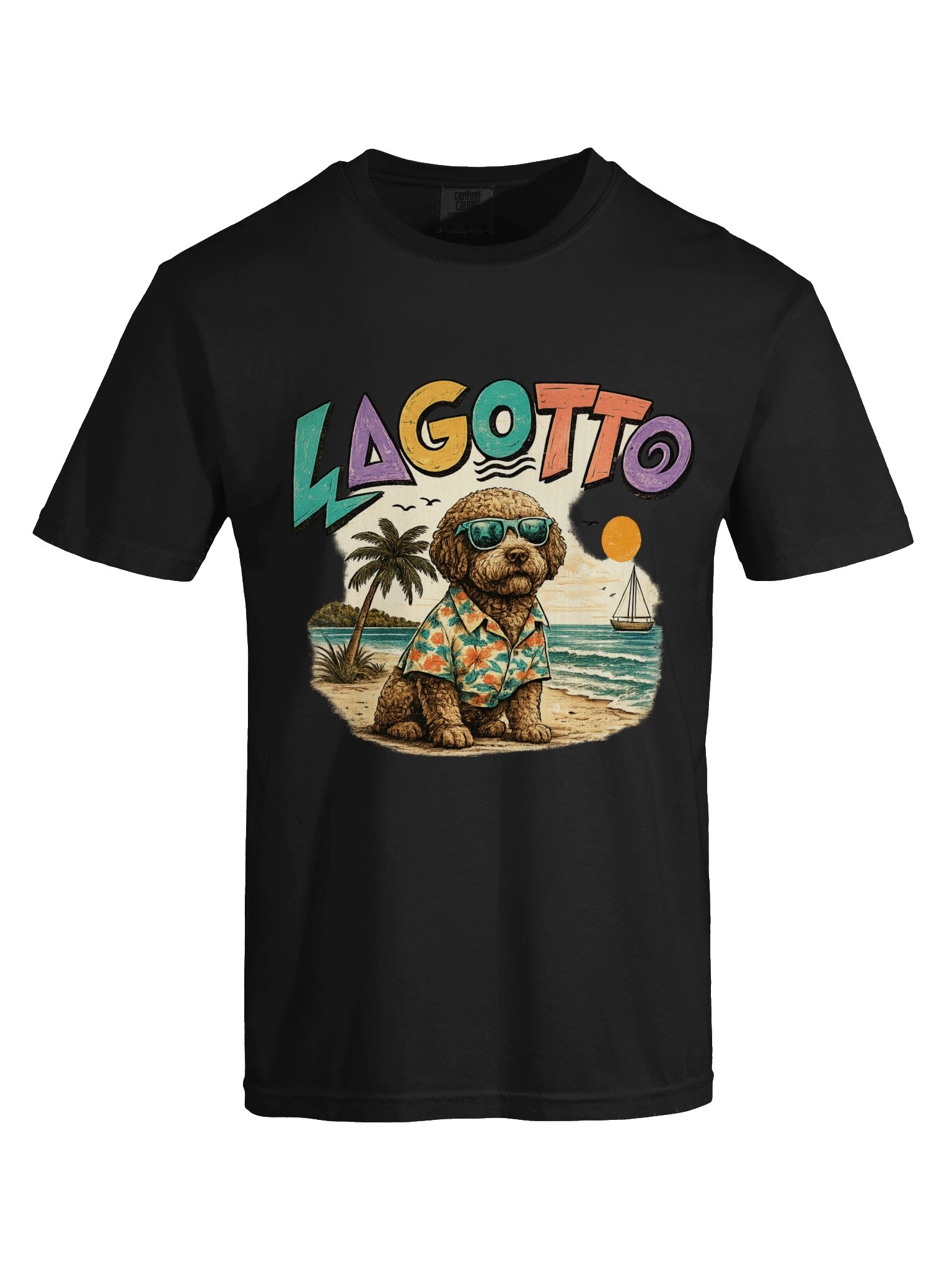 Lagotto Beach Club – Vintage Paradise Tee product image (43)