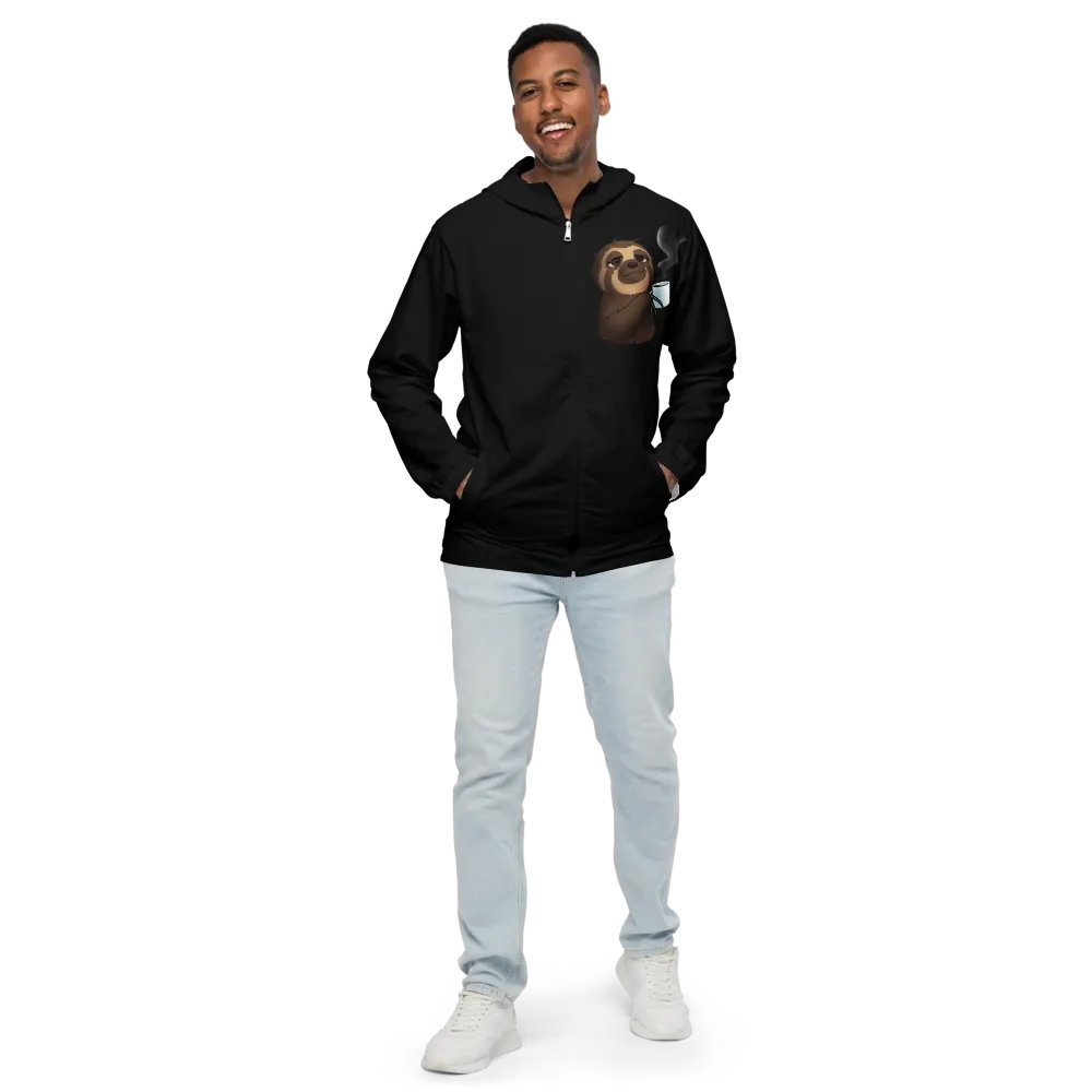 Sloth Serenity All-Over Windbreaker product image (1)
