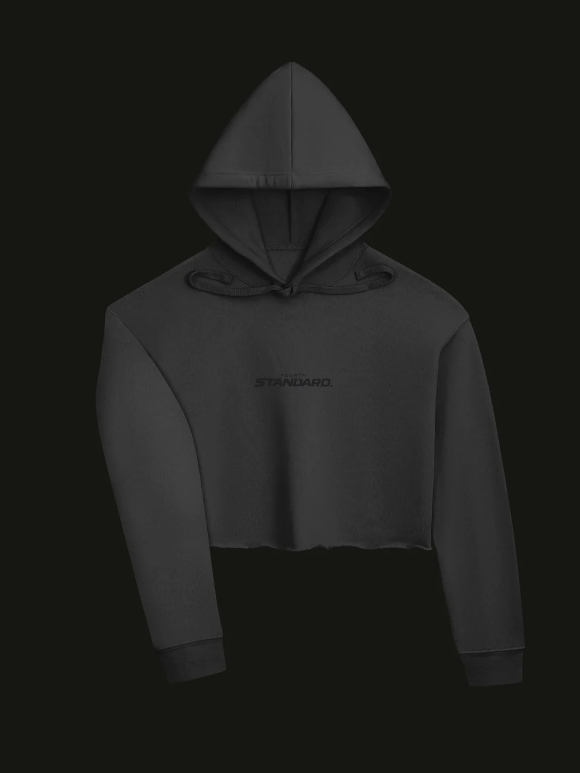 Woman’s cropped hoodie product image (2)