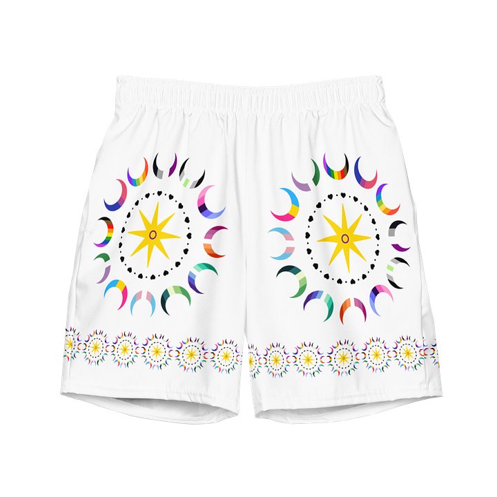 Galactic Splash Swim Trunks product image (1)
