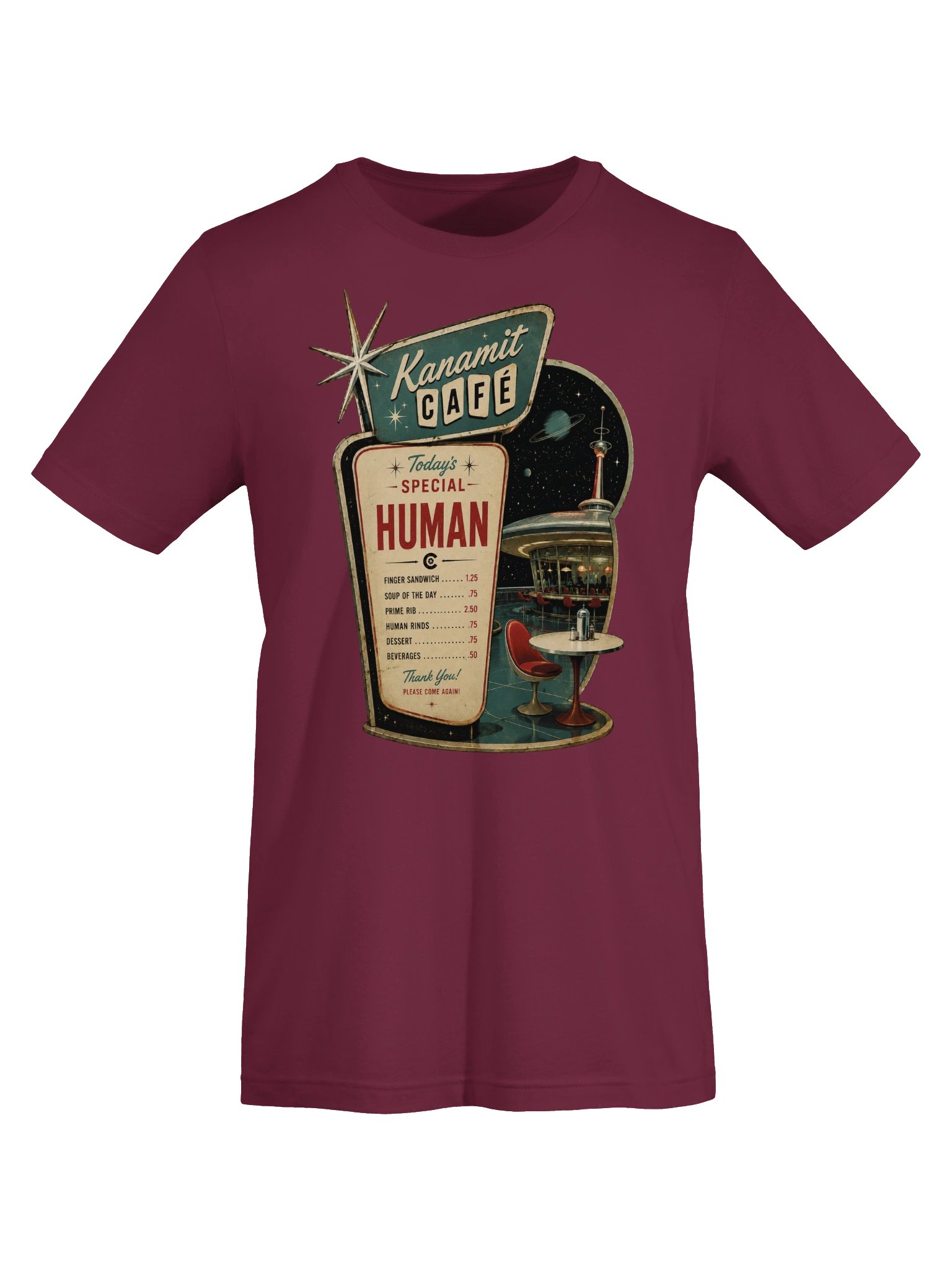 Twilight Zone "To Serve Man" Supersoft T-shirt product image (5)