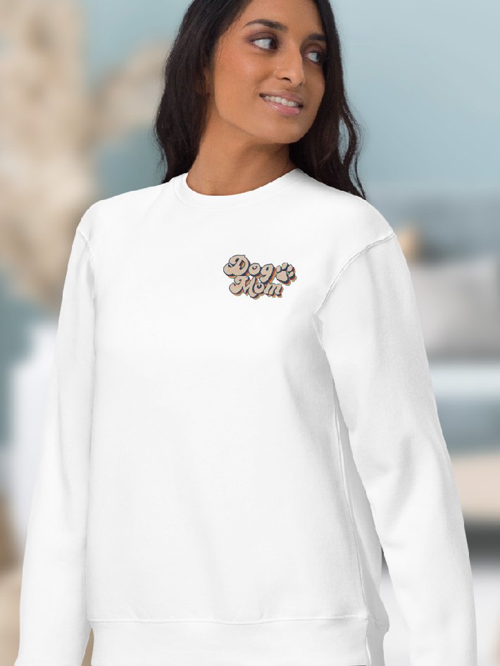 Dog Mom Sweatshirt All colors Small print product image (37)