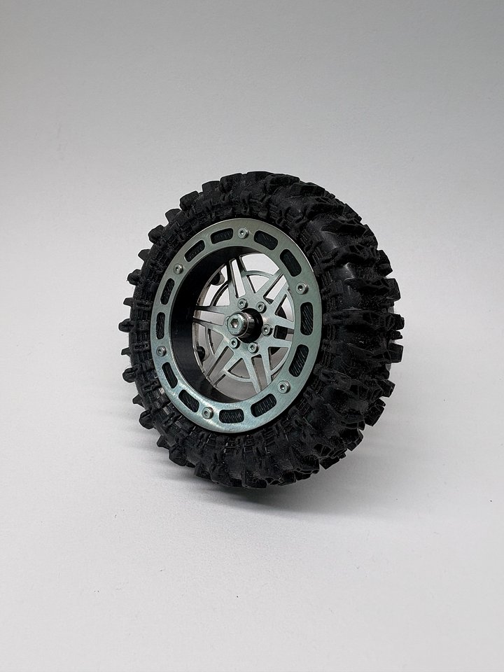 1.8" v2 Floater Wheels - "Supernova" wheel face with "Peep" floater product image (2)