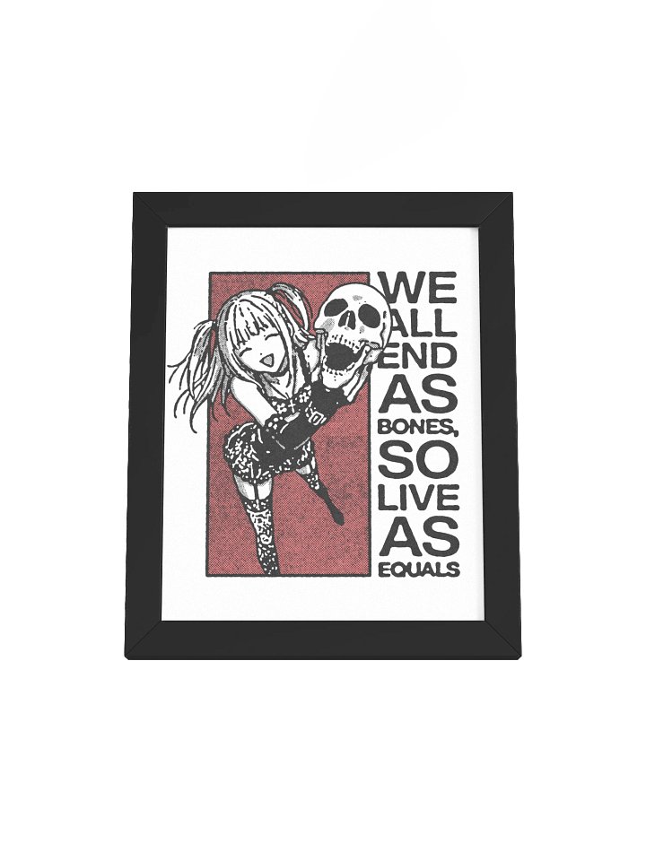 EQUALS ! Framed Print. product image (1)