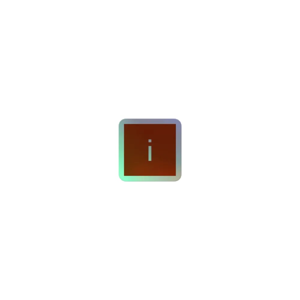 idraw holo sticker product image (1)