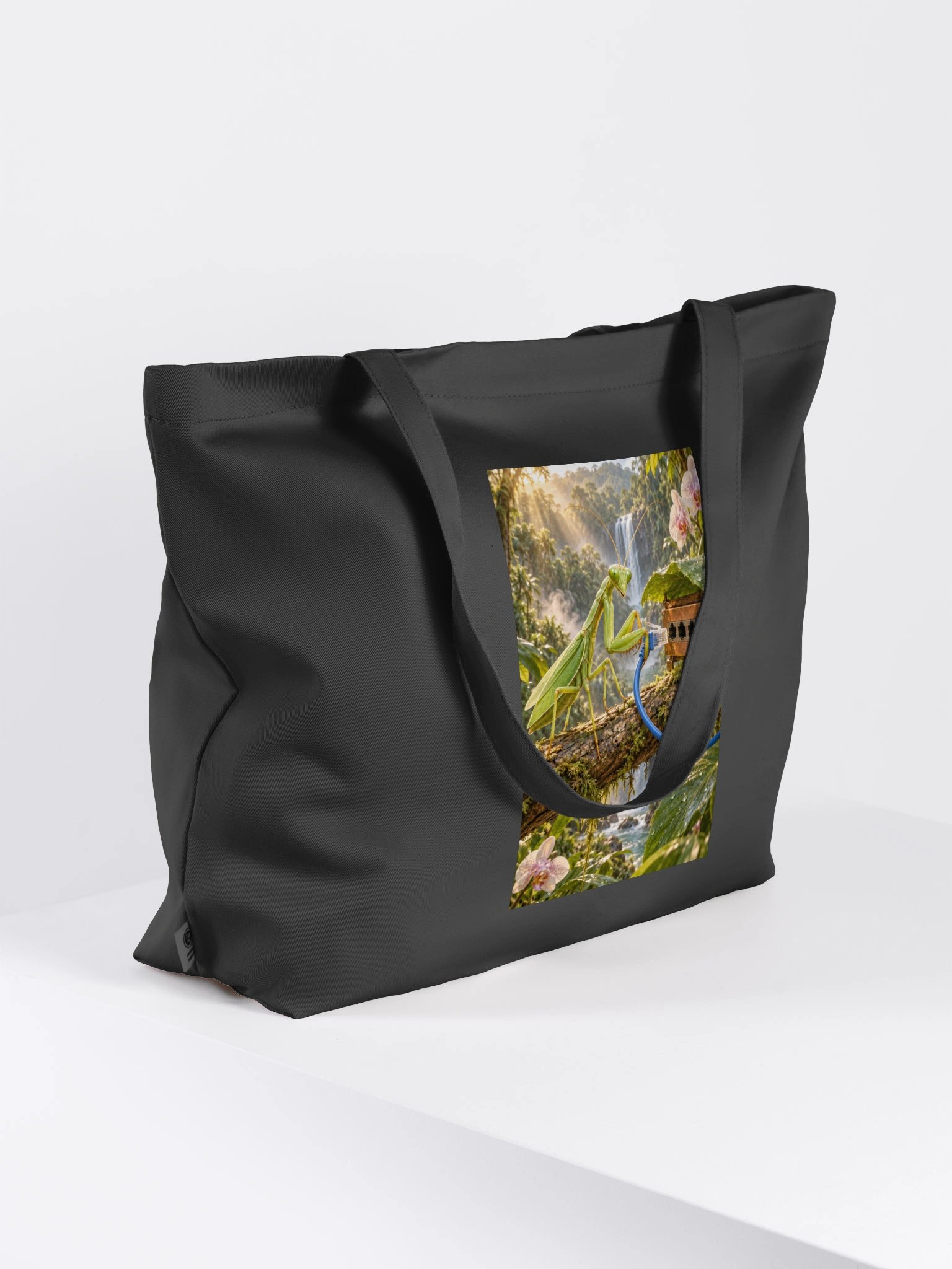 Praying LANtis Cotton Tote product image (4)