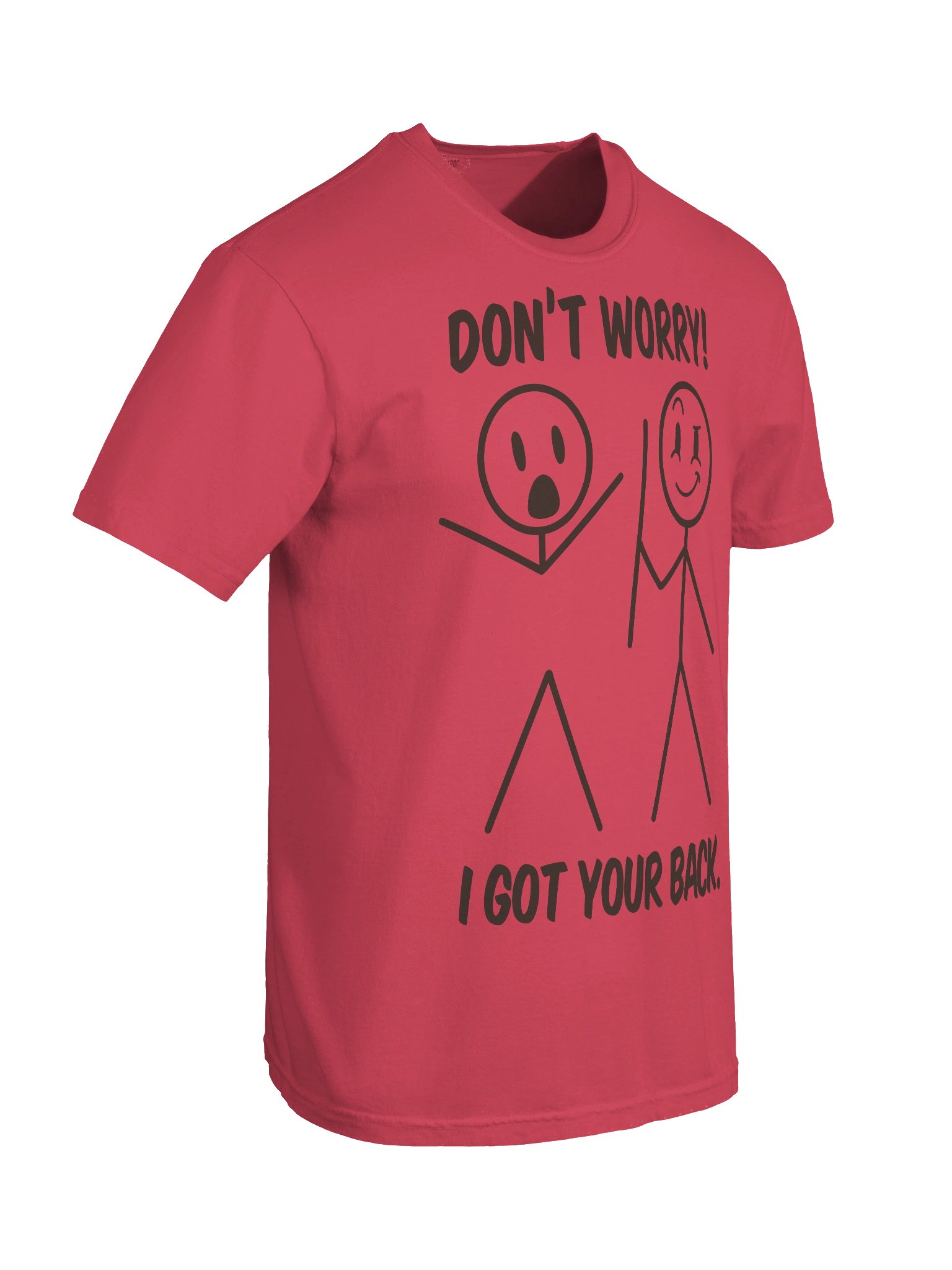 Don't Worry I Got Your Back Stick Figure T-Shirt product image (33)