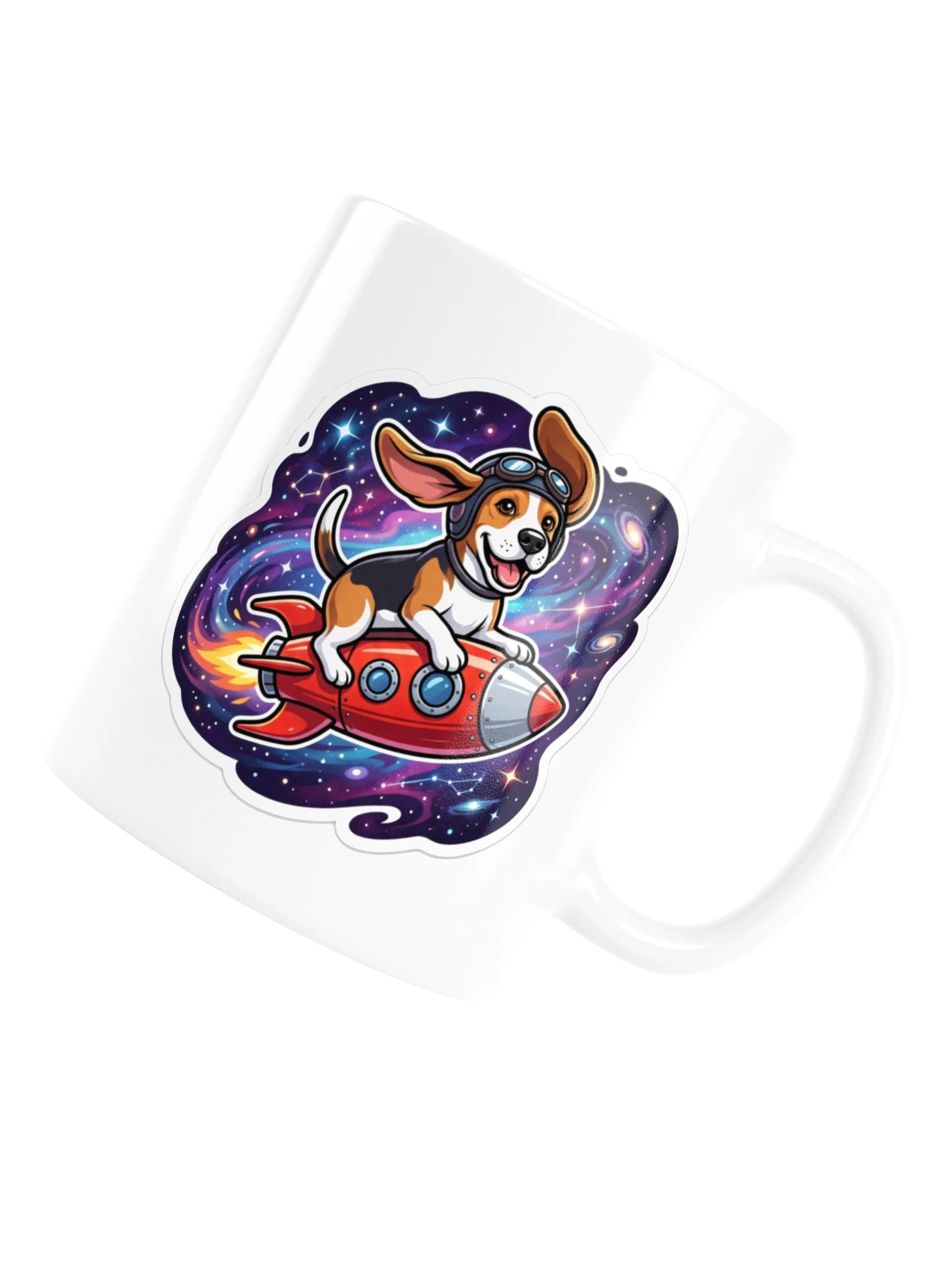 Rocket Beagle Mug product image (6)