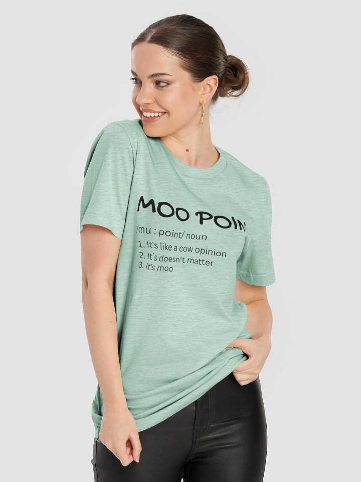 "MOO point" t-shirt product image (2)