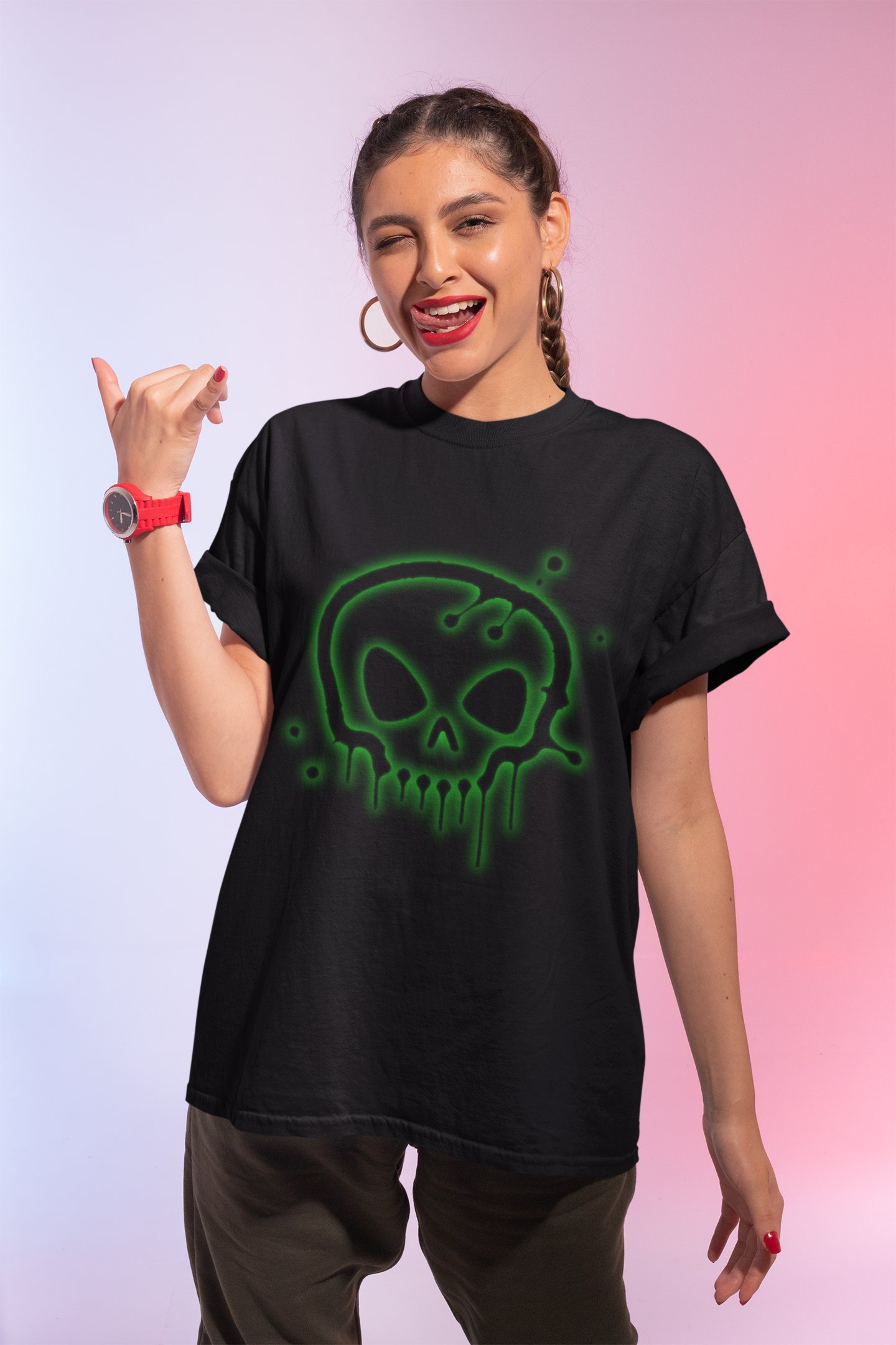 T-Shirt: The Neon Skull product image (2)