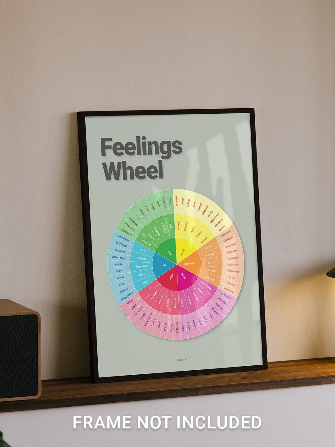 Feelings Wheel poster (vibrant) product image (1)