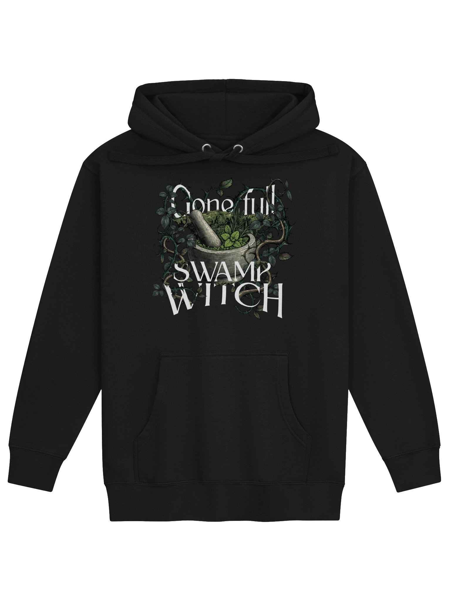 "Gone Full Swamp Witch" Hoodie - Official Enchanting Vines Series Merch product image (1)