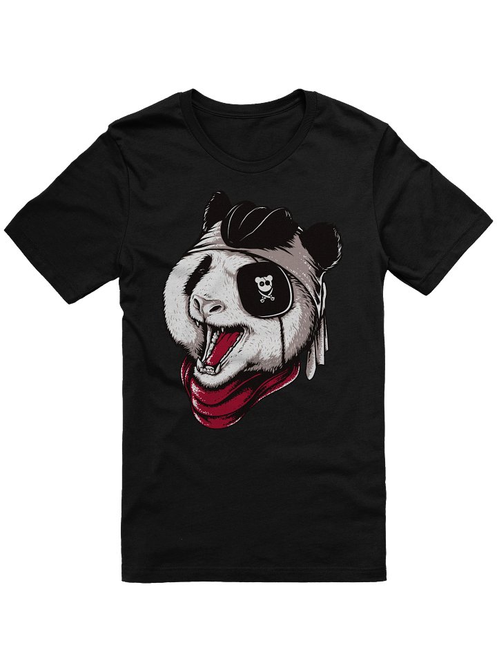 Animal Panda Pirate Style Graphic Tee for Comfort Fashion product image (6)