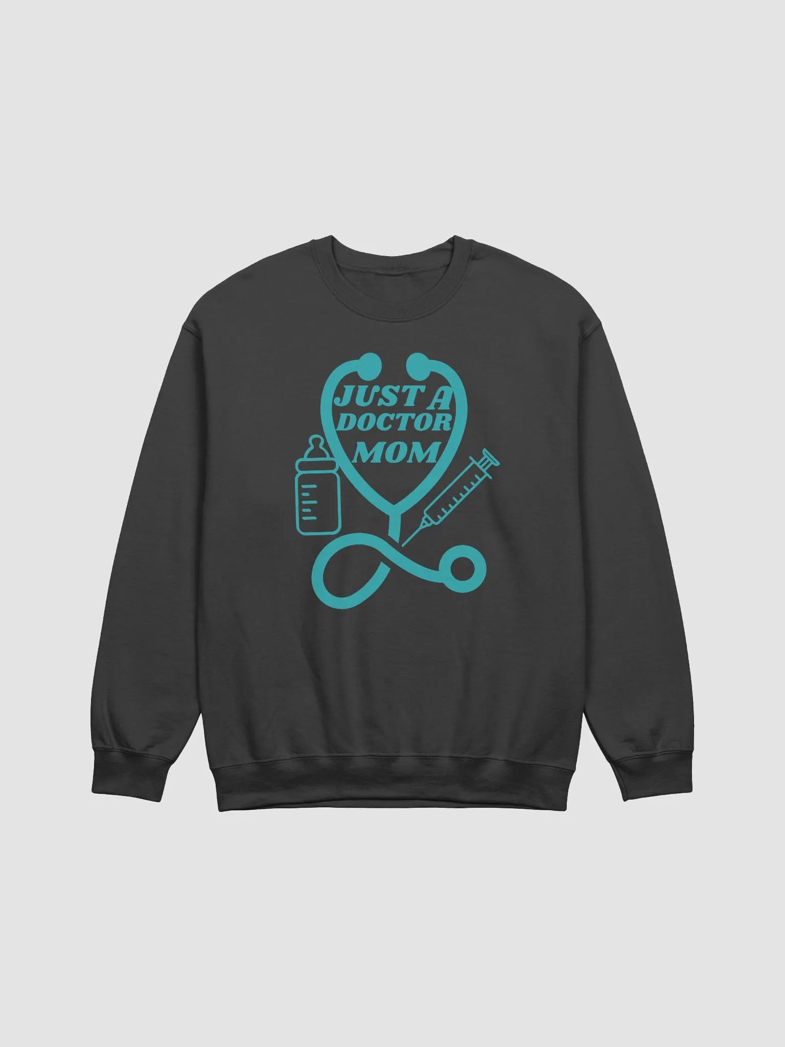 Doctor Mom Stethoscope Crewneck Sweatshirt product image (2)