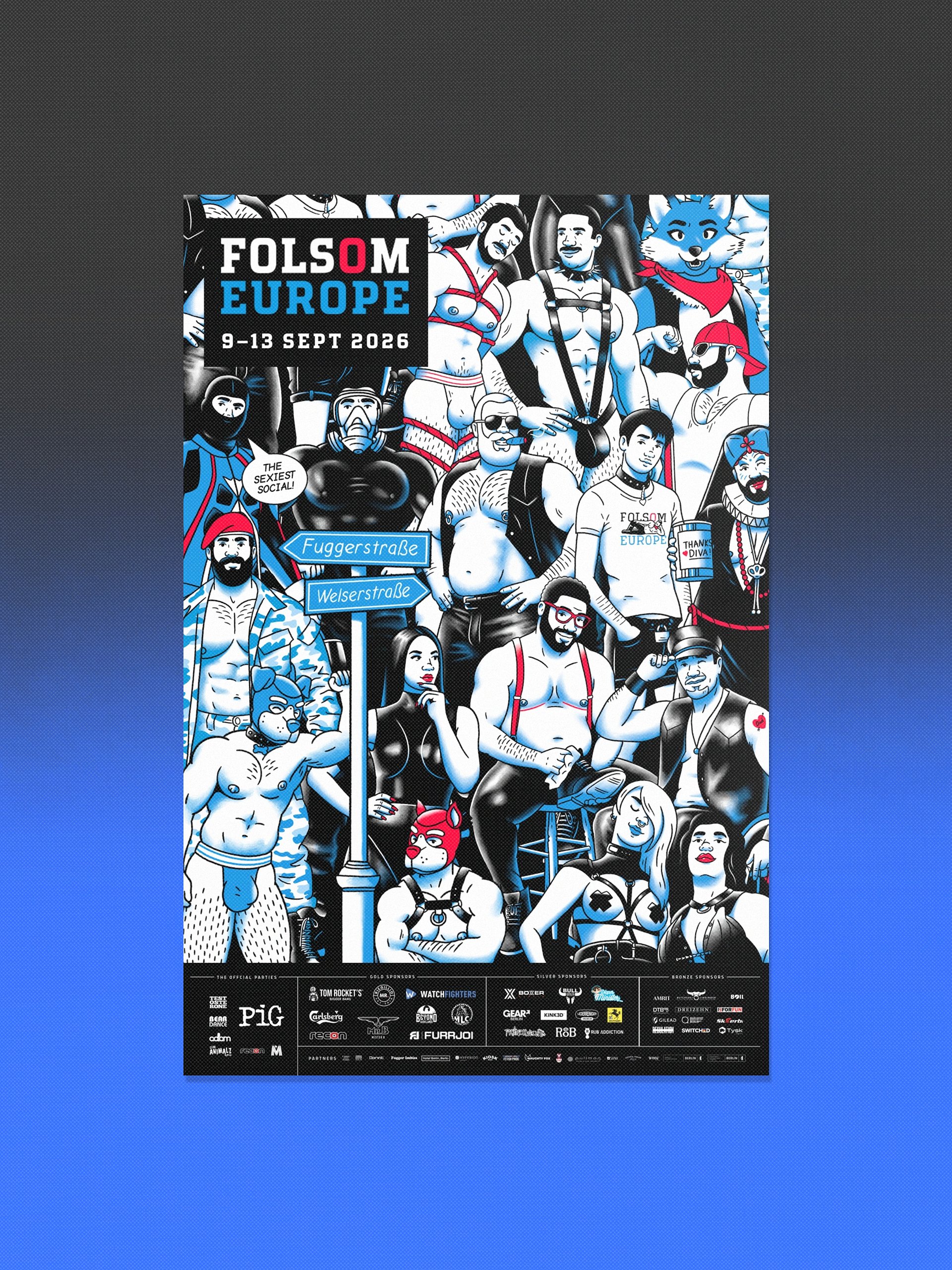 FOLSOM EUROPE 2026 Poster product image (1)
