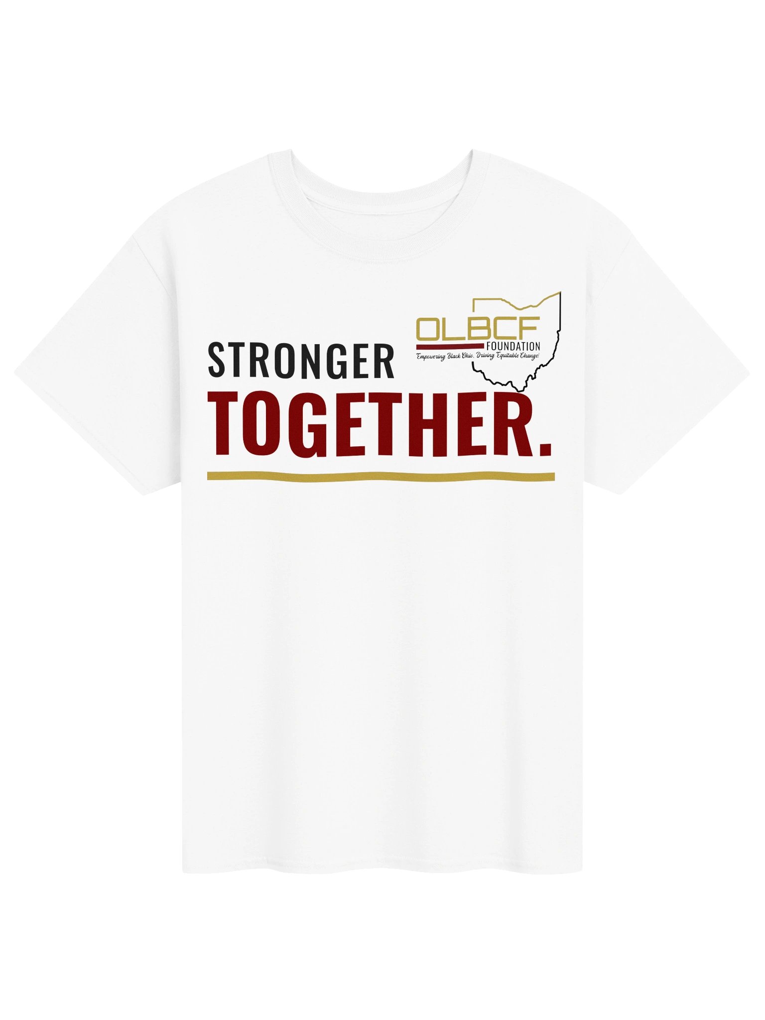 OLBCF Stronger Together Tee (White) product image (1)