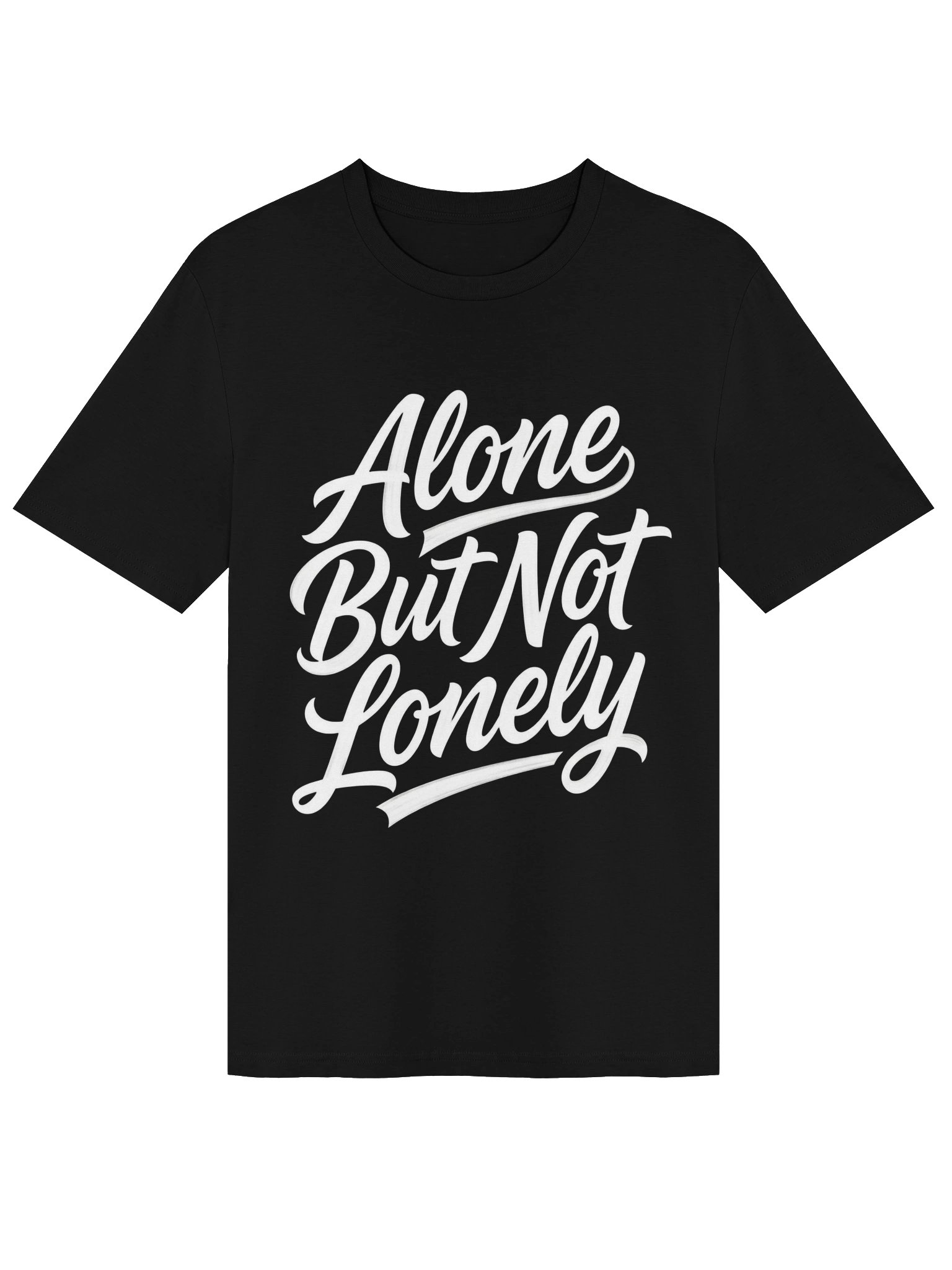 Alone But Not Lonely T-shirt product image (3)