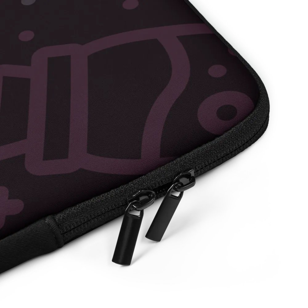 The 'Delicious Items' Laptop Sleeve - Dark product image (4)
