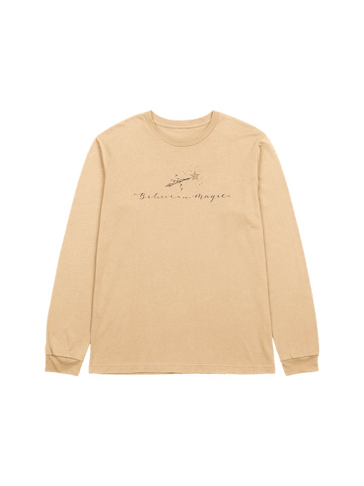 Believe in Magic Super Soft Long Sleeve T-Shirt product image (2)