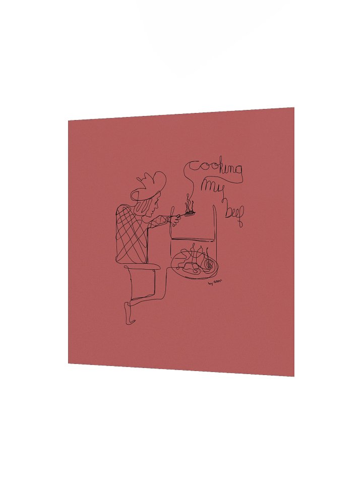 BEEF Line Art Print product image (2)