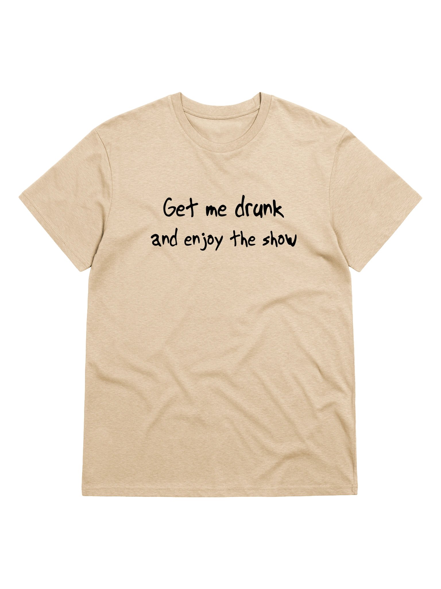 Get Me Drunk Organic Cotton Tee Lt. product image (1)