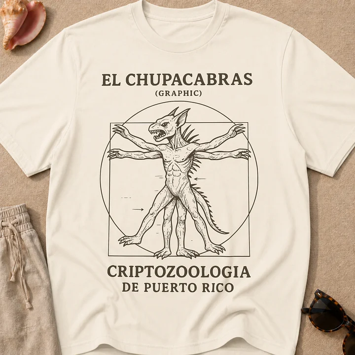 Chupacabras de Vitruvio Camiseta Unisex product image (1)