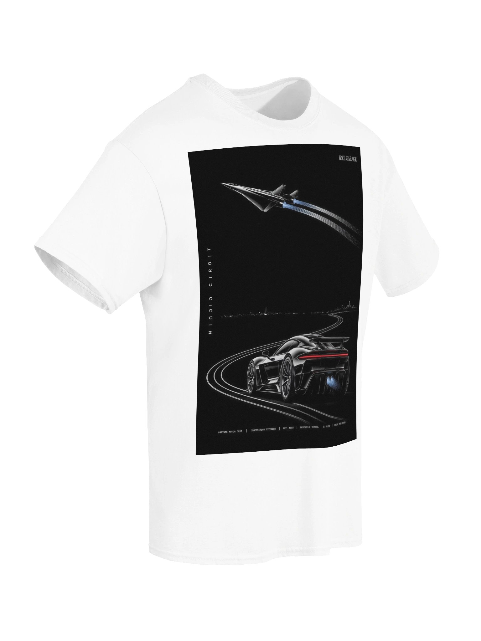 Idle Garage Circuit Speed Poster Tee product image (6)