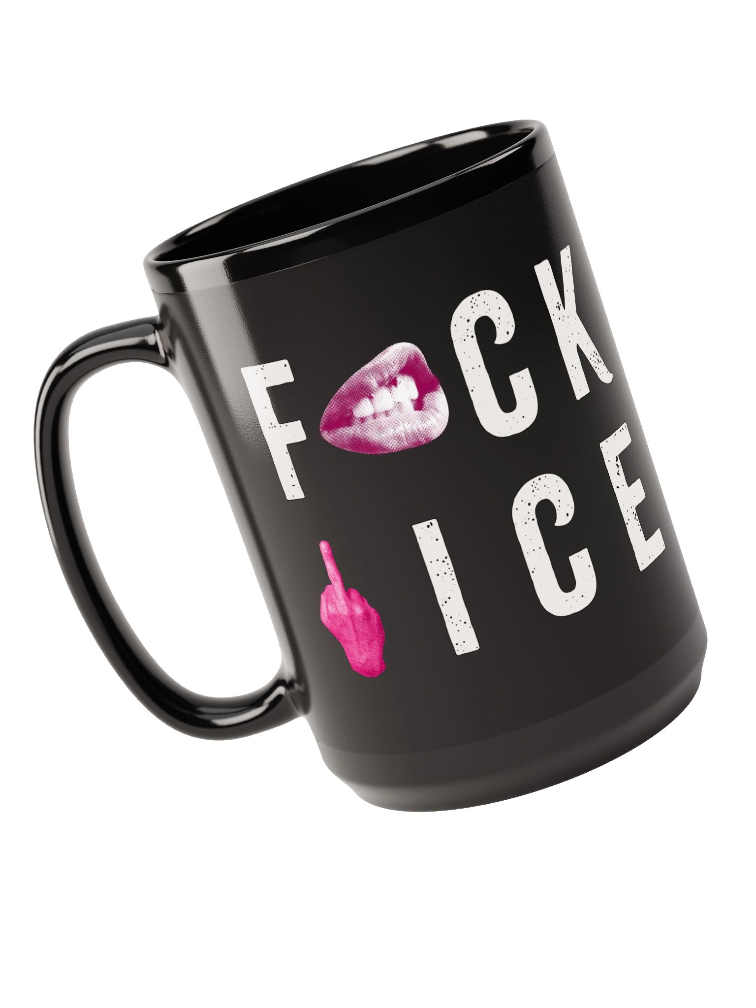 FCK ICE - Mug, Black product image (3)