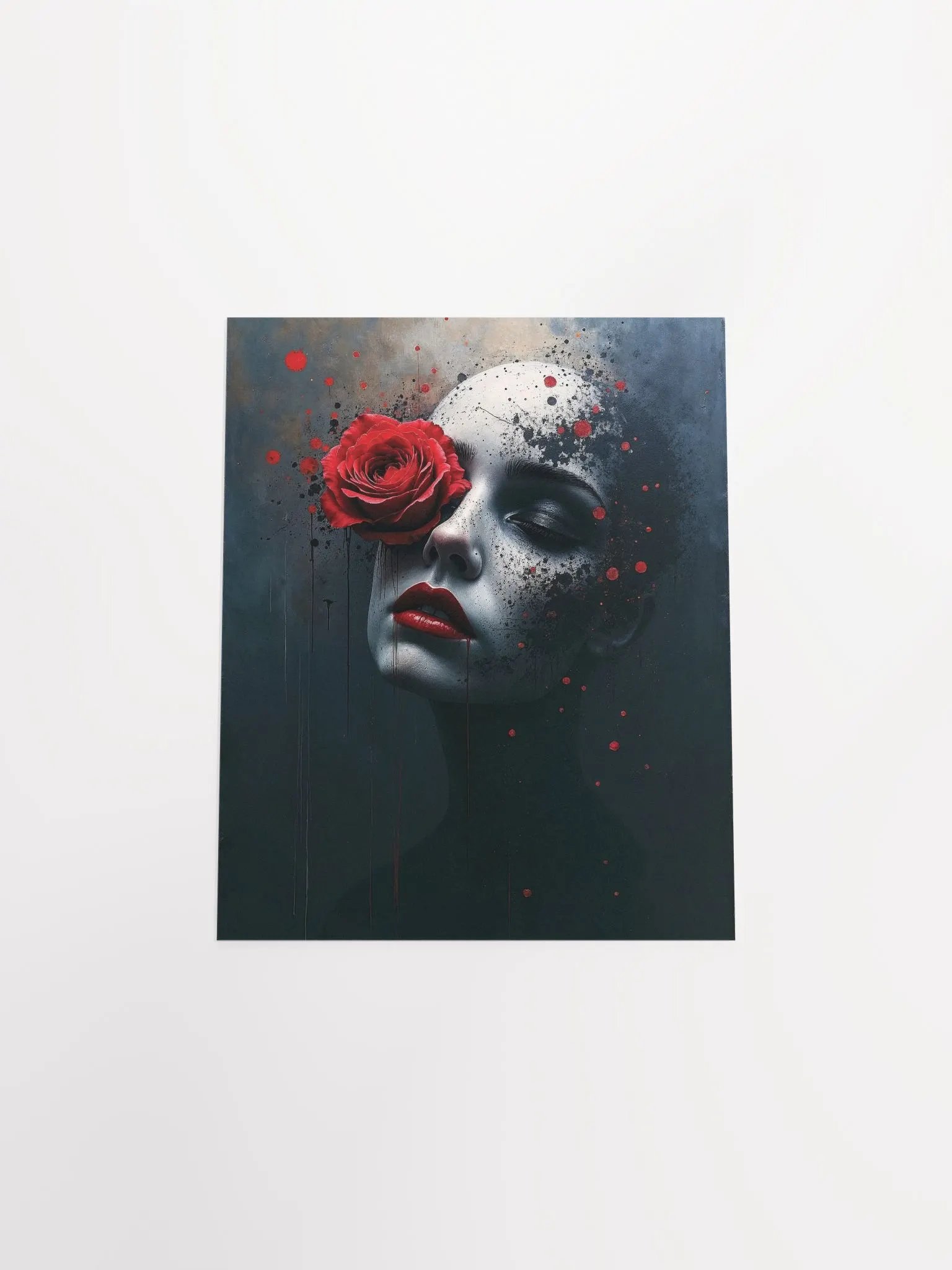 Rose-Adorned Mystery Matte Poster product image (25)