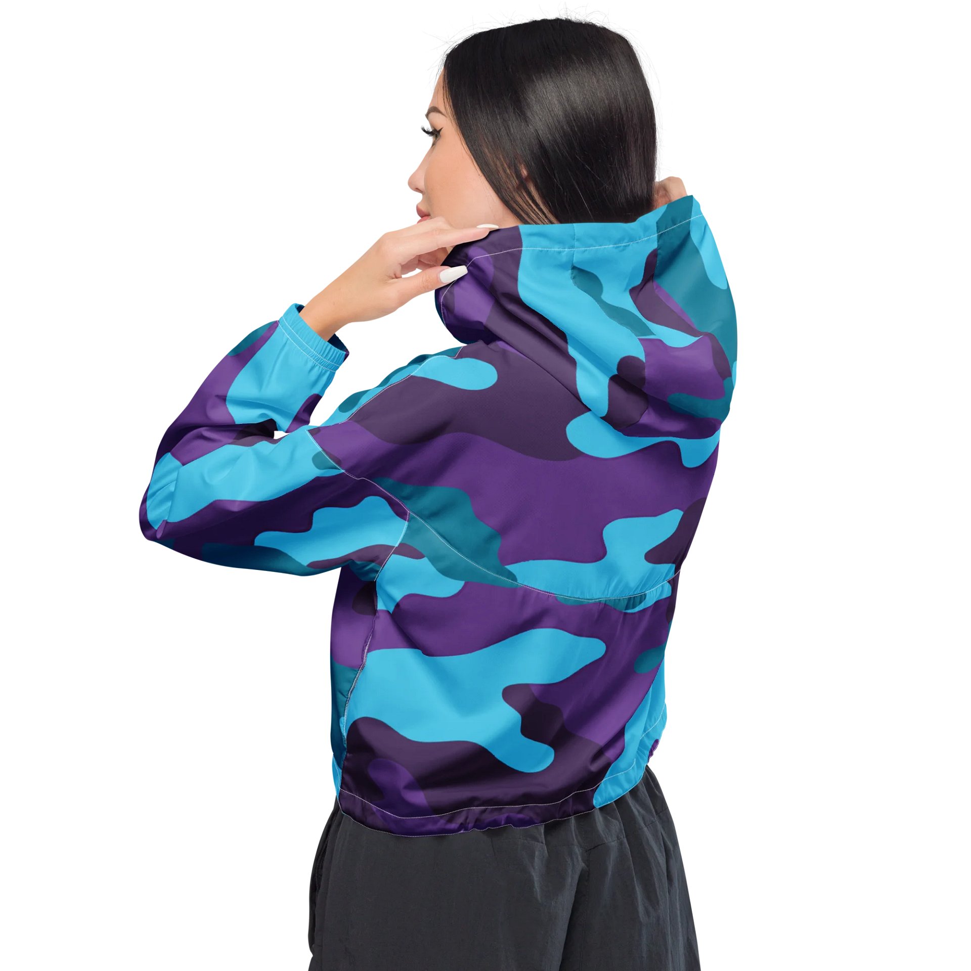 Aurora Borealis Cropped Windbreaker product image (3)