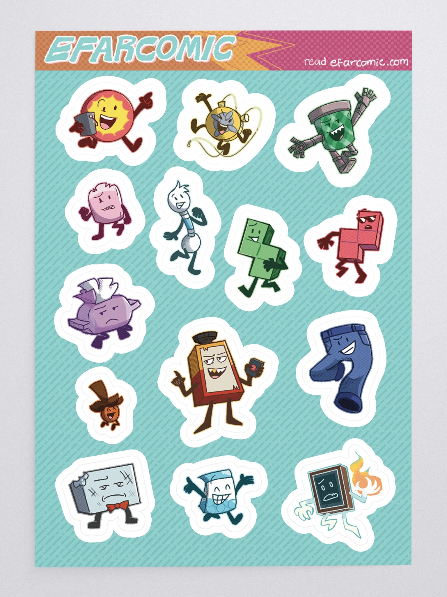 EFAR Cast Sticker Set product image (3)