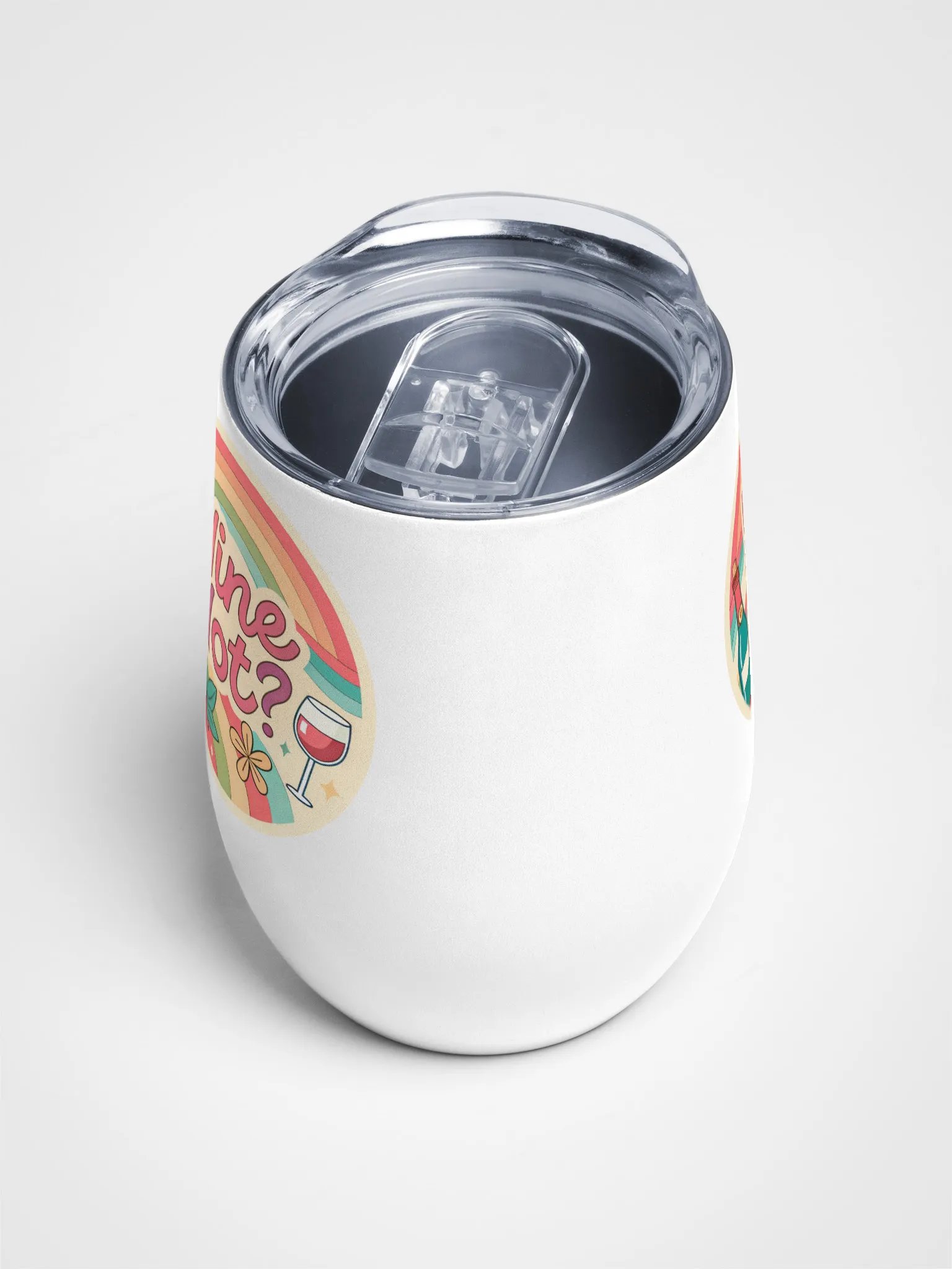 Rainbow Wine Not? Tumbler product image (3)