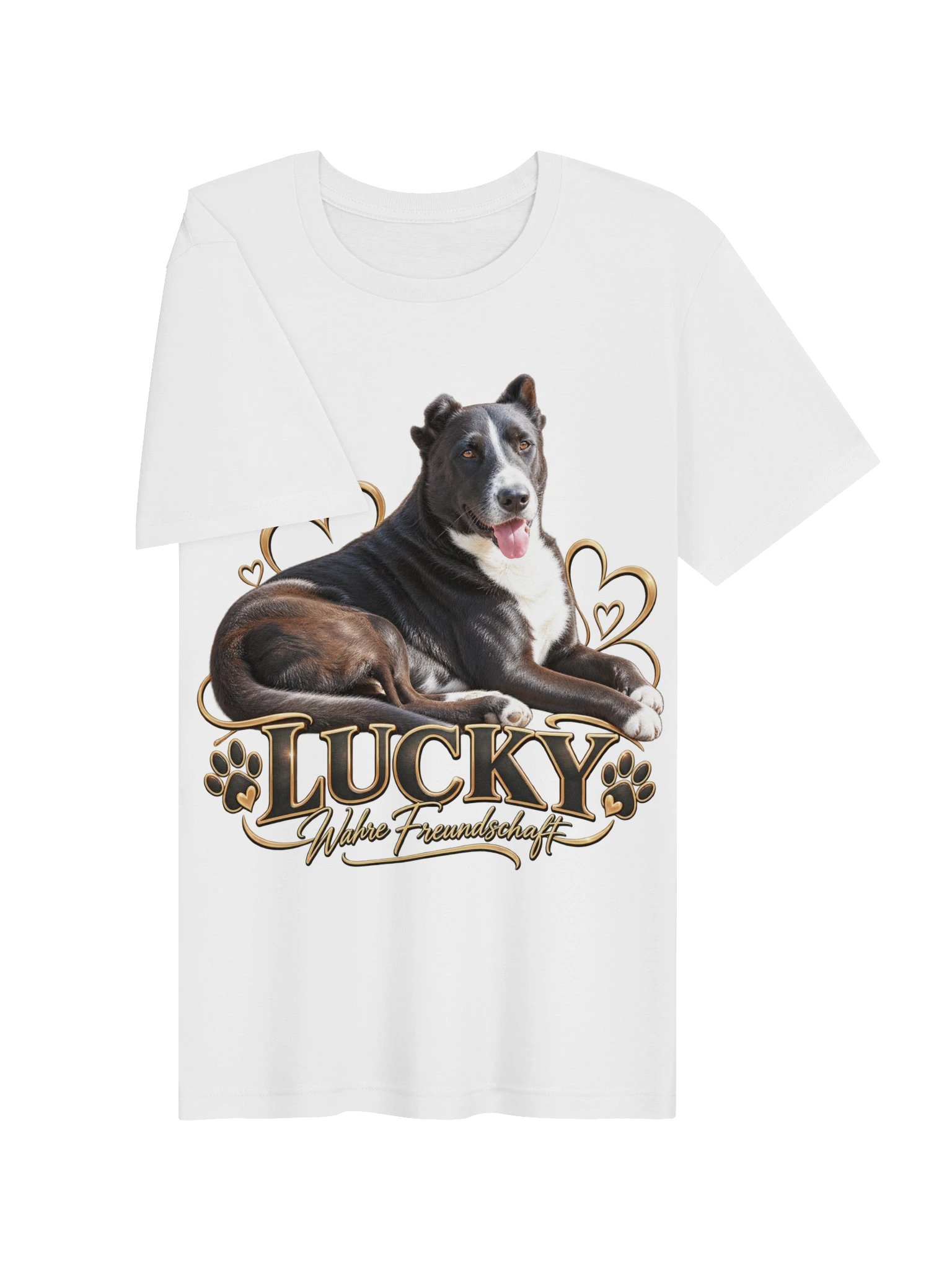 Lucky – Wahre Freundschaft | Unisex-T-Shirt product image (7)