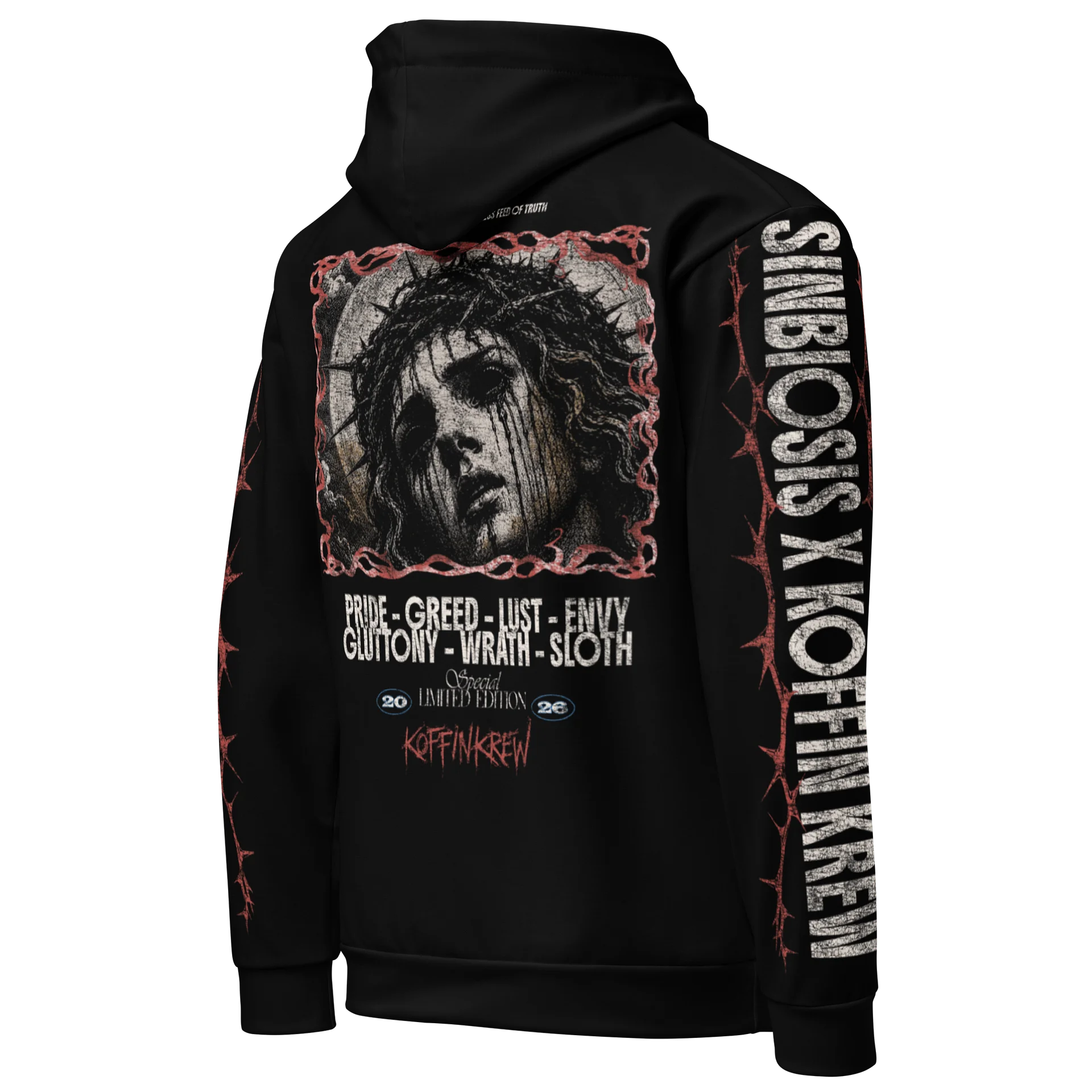 Crowned in Sin Pullover Hoodie product image (4)