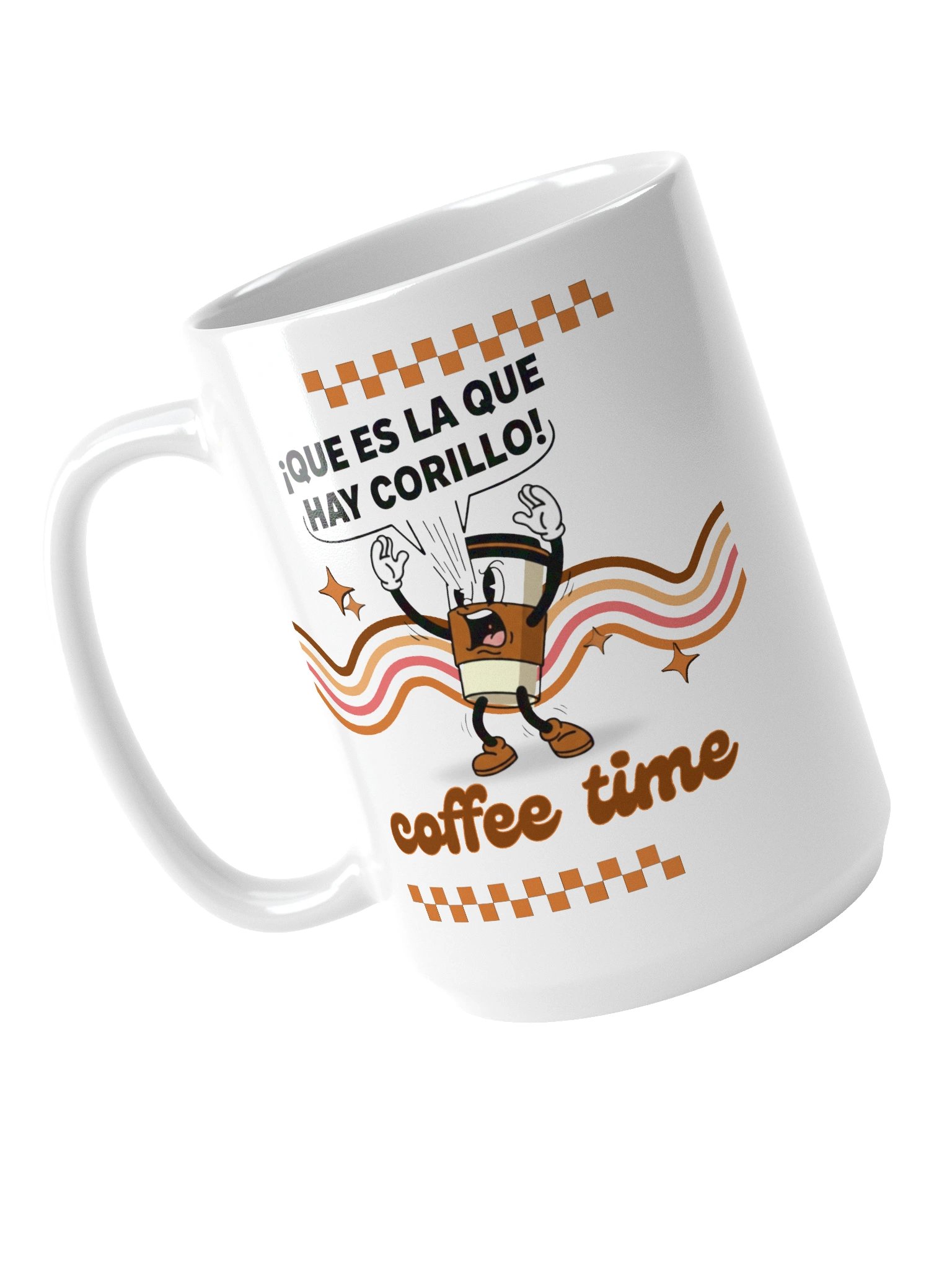 ¿Qué es la que hay, Corillo? Coffee Time Mug product image (4)