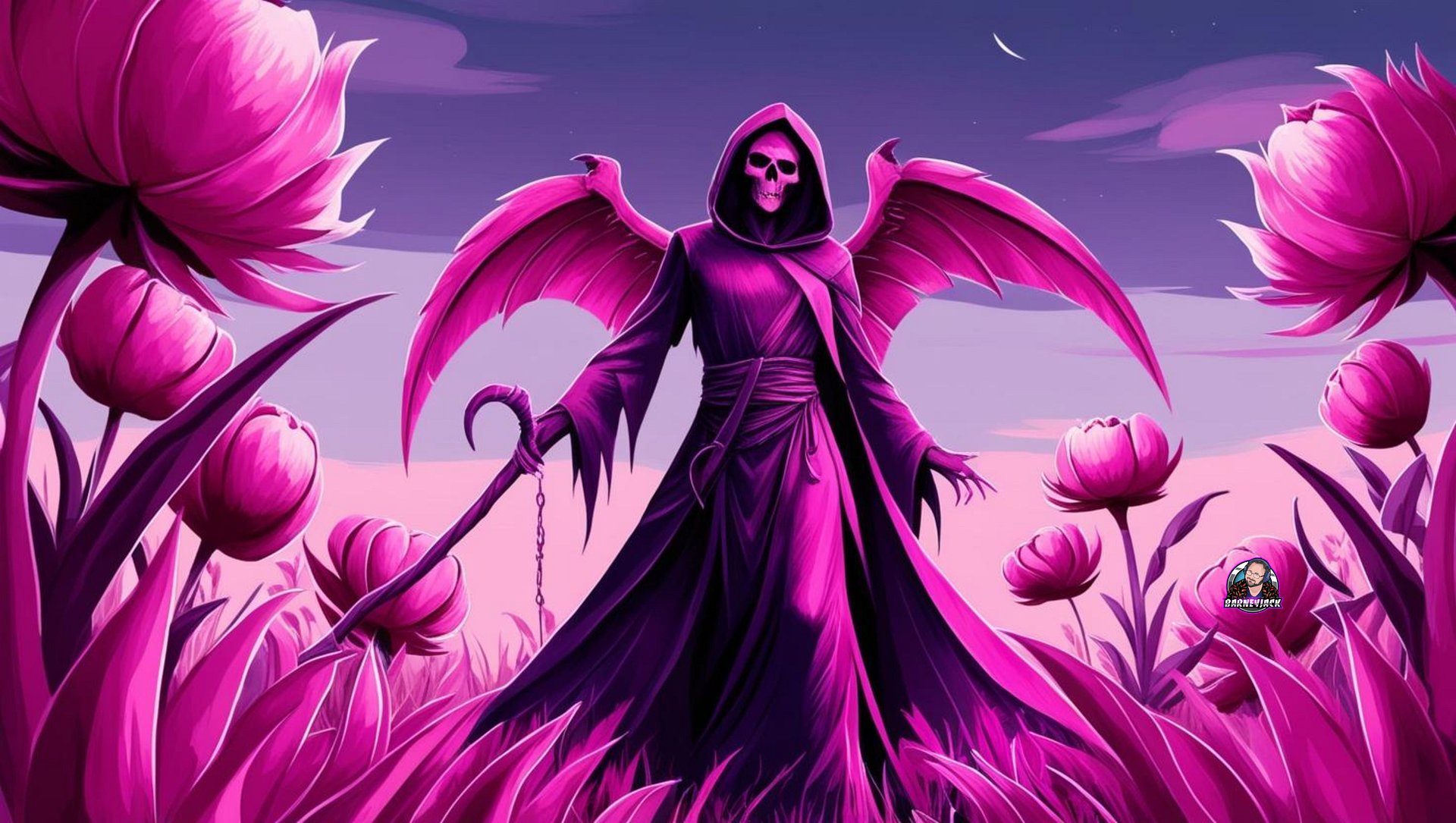 Barney Death Wallpaper UHD product image (1)