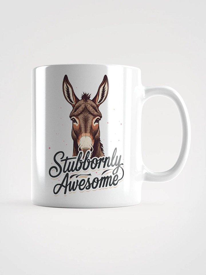 Stubbornly Awesome Donkey Mug product image (1)
