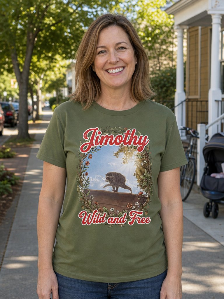 Jimothy's Floral Wild and Free Tee product image (1)