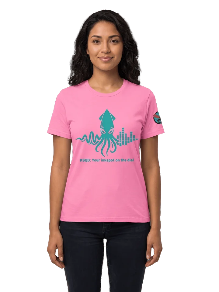 KSQD “Inkspot on the Dial” Women’s Tee (Blue Squid) product image (1)