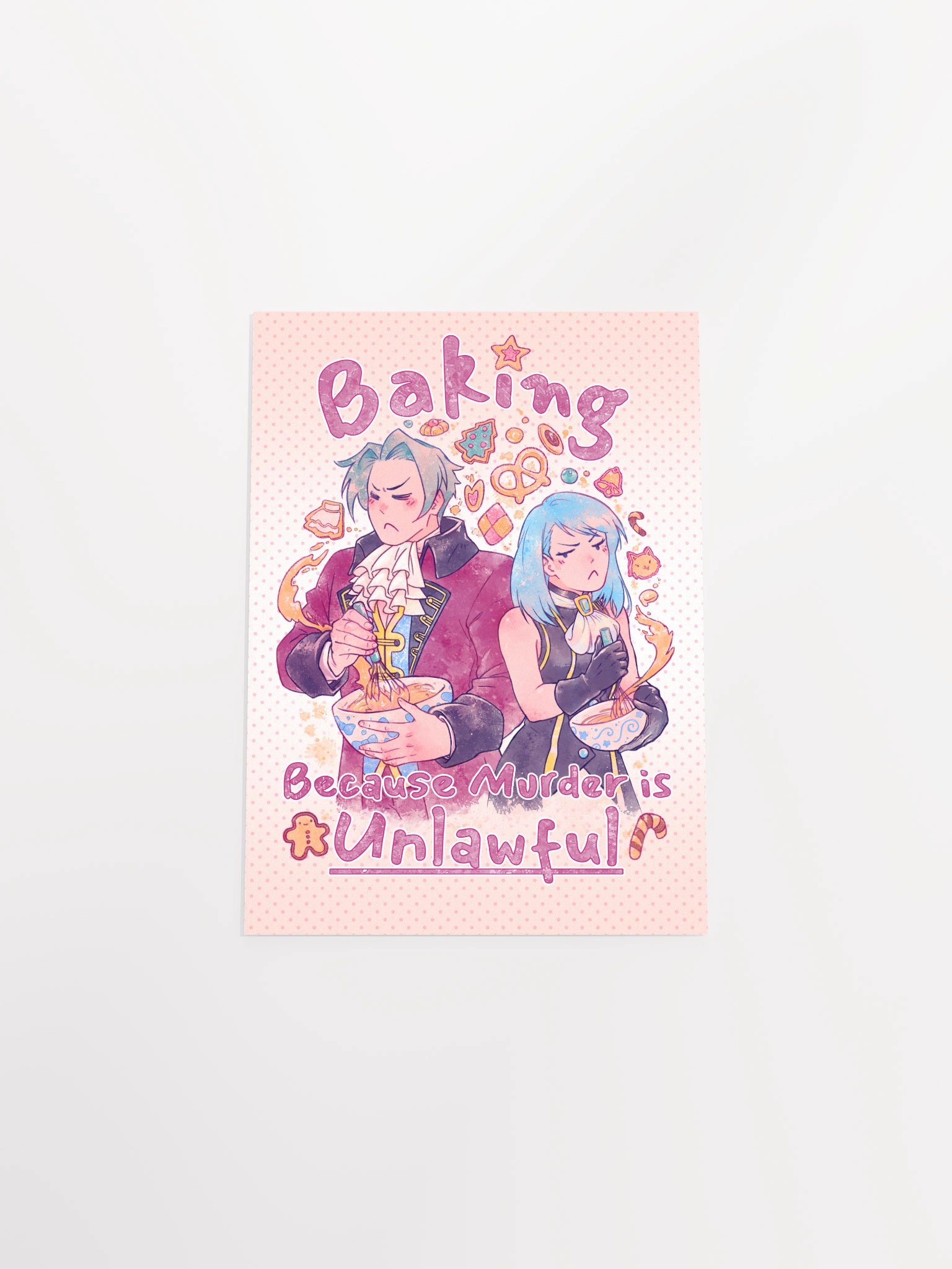 Baking because Murder is Unlawful - Print product image (4)