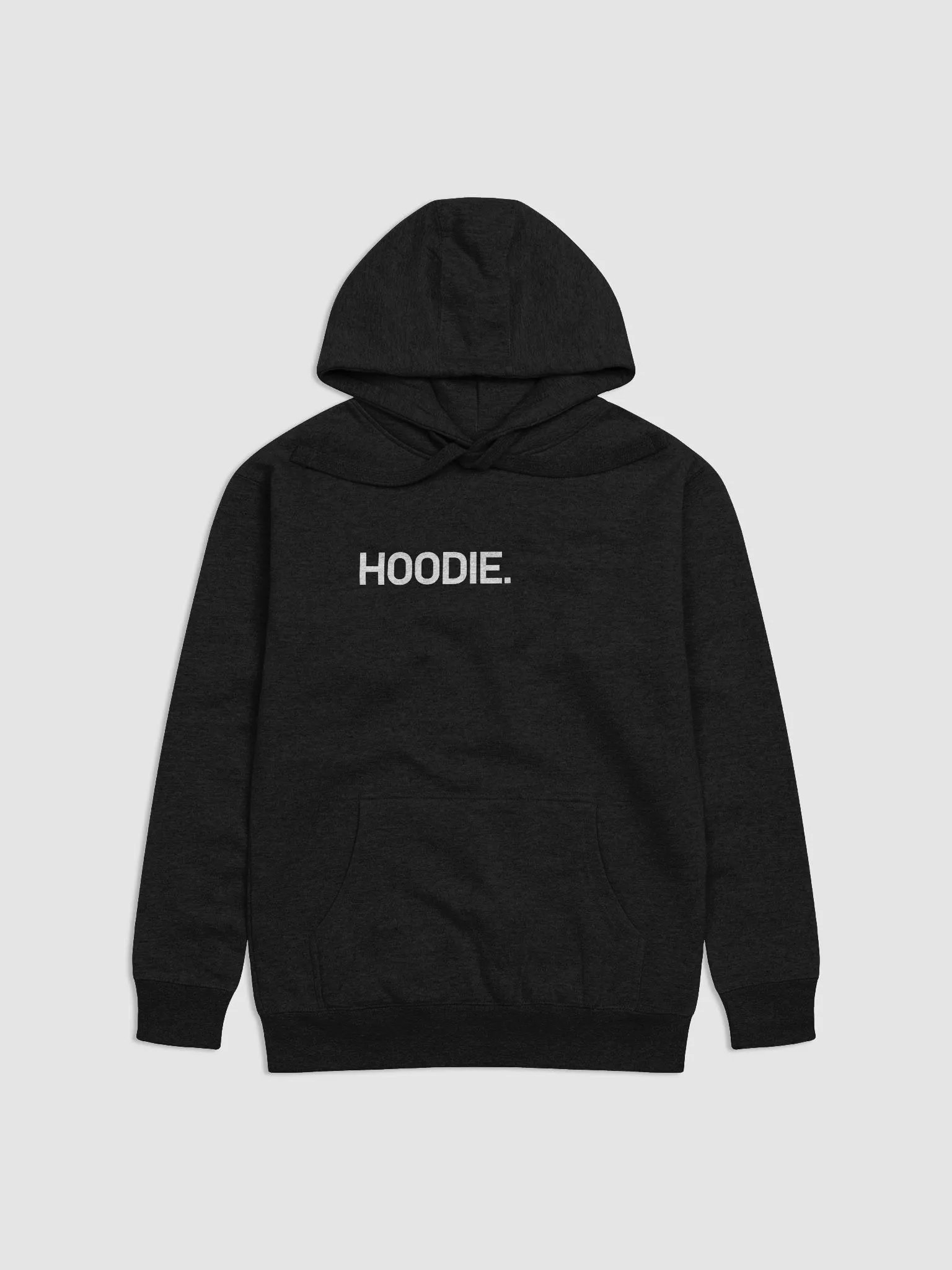 HOODIE. (White Text) product image (1)