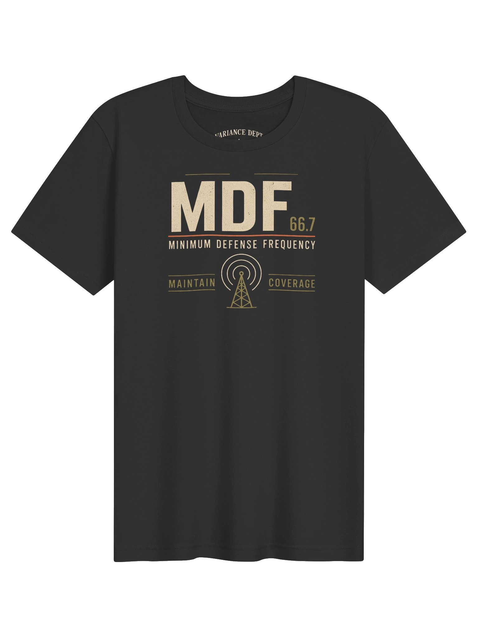 MDF 66.7 Minimum Defense Frequency Tee product image (1)