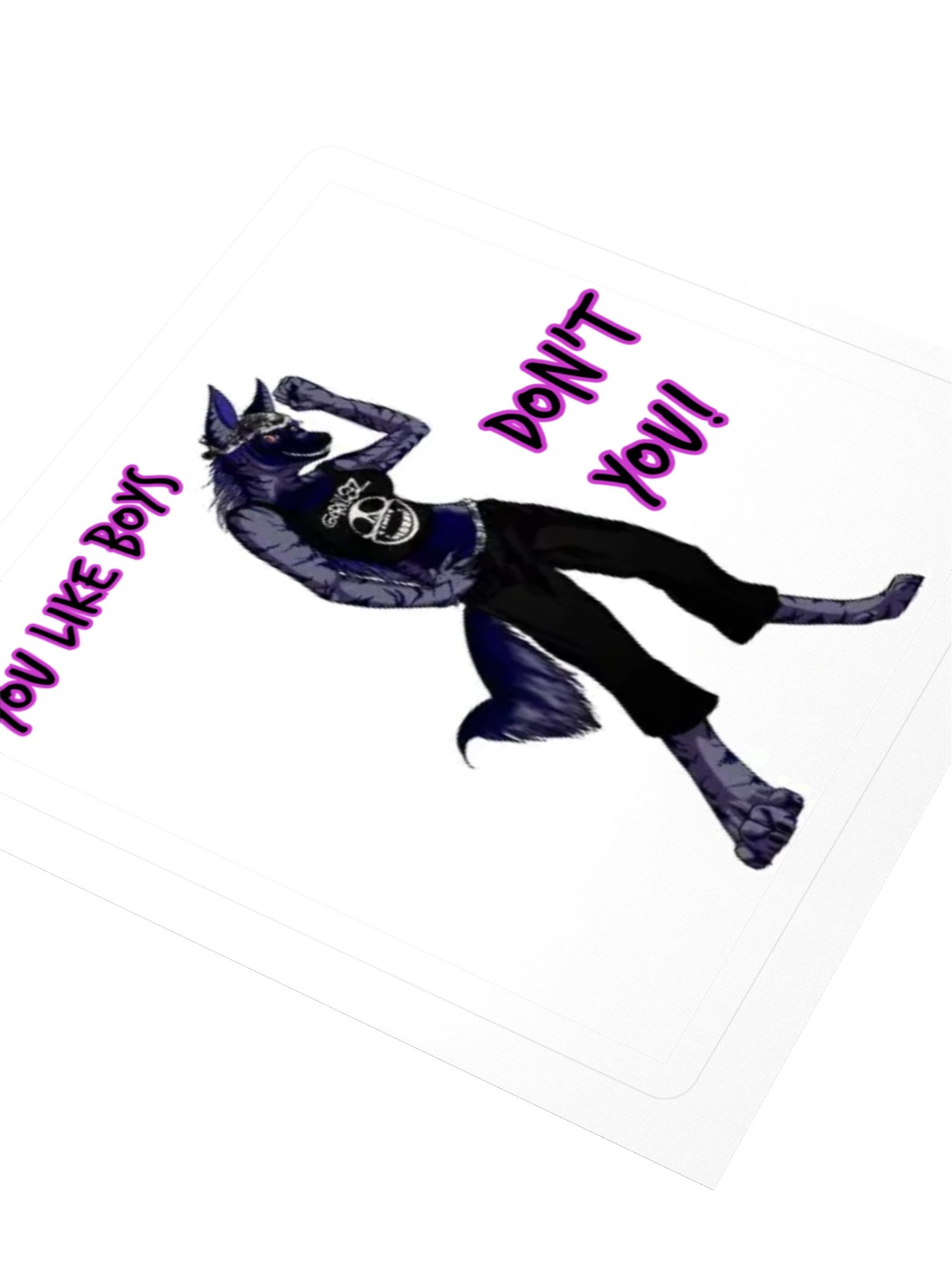 Bold Hyena Graphic Kiss Cut Stickers product image (5)