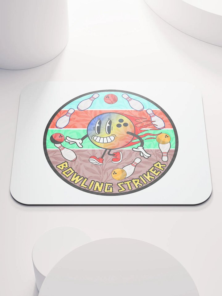 Bowling Striker Energetic Mouse Pad product image (2)