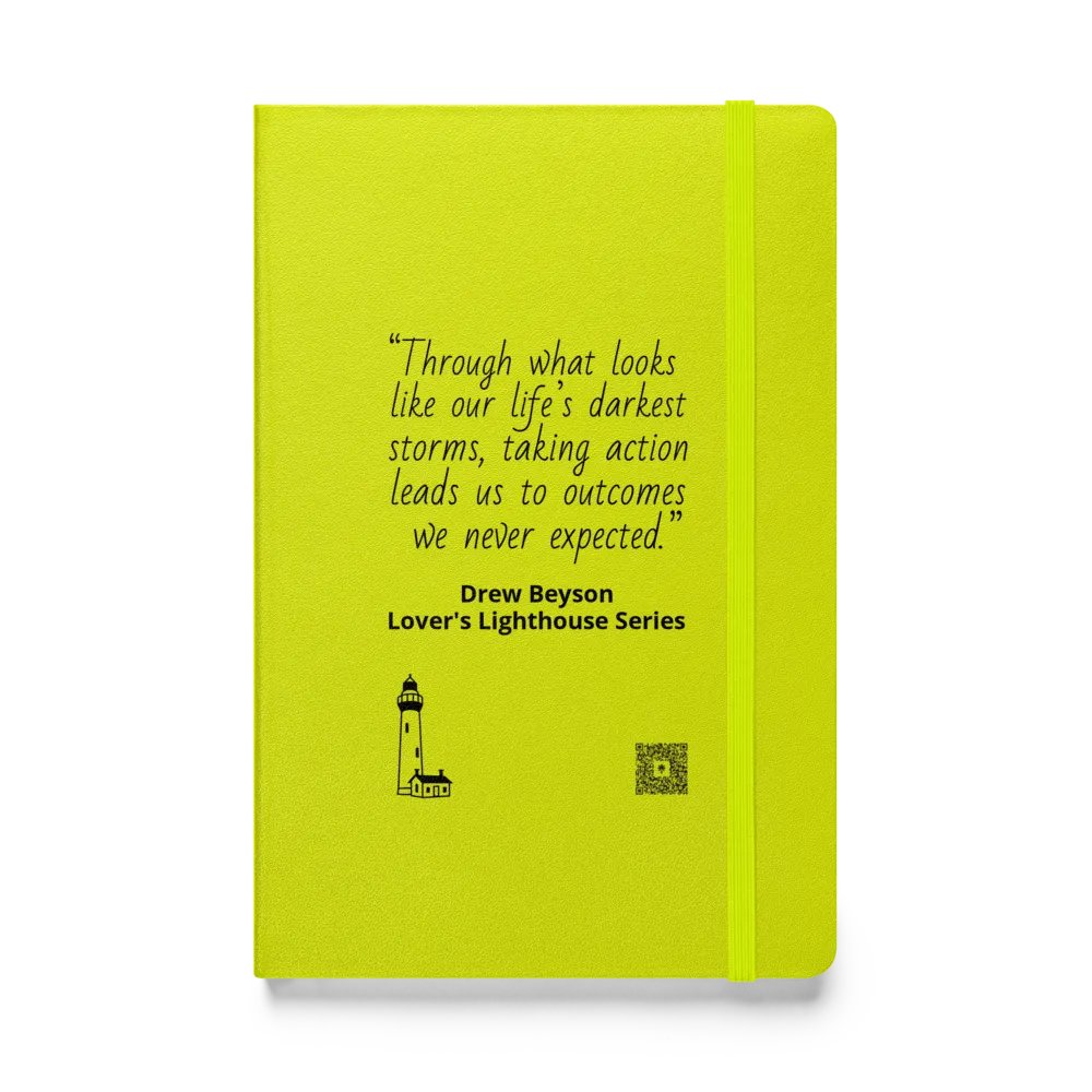Hardcover Notebook - Lover's Lighthouse Series Quote product image (5)