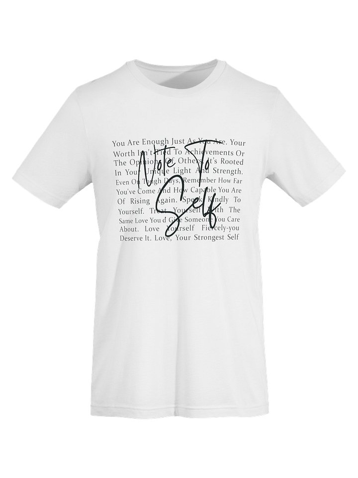 Note To Self- You Are Enough Unisex T-Shirt product image (2)